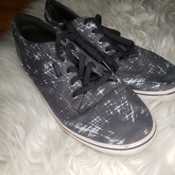 BLACK GALAXY LOW TOP VANS - Picture 7 of 8